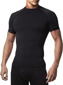 img 3 attached to 🏃 Optimized for SEO: Quick-Dry Compression Baselayer Running Shirt for Men by Defender Cool Dry