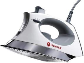 img 4 attached to SINGER White SteamCraft OnPoint Tip Iron with 300ml Tank Capacity and 1700 Watts