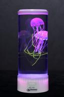 mesmerizing playlearn round jellyfish lamp: 15 inch tall jellyfish lava lamp exhibit логотип