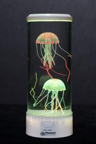 img 1 attached to Mesmerizing Playlearn Round Jellyfish Lamp: 15 Inch Tall Jellyfish Lava Lamp Exhibit