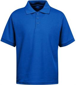 img 3 attached to 👔 Top-Grade Boys School Uniform: Stain Guard Polo Shirt for a Sharp & Sturdy Look