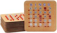 🎮 gse games expert 5 ply stitched shutter bingo cards: fast clear slide &amp; fingertip quick action логотип