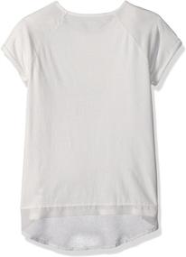 img 1 attached to 👚 Girls' Clothing: Childrens Place Violet Sleeve T-Shirt