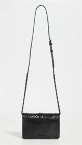 img 1 attached to 👜 Chic and Compact: Rebecca Minkoff Women's Chevron Quilted Small Love Cross Body Bag