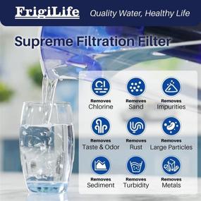 img 2 attached to 🚰 FrigiLife CRF-950Z 4PACK Water Filter Replacement | Compatible with PUR CRF950Z, DS-1800Z, PPT700W, CR-1100C, PPT711W, CR-6000C, PPT710W, PPF900Z | Suitable for PUR Pitchers & Dispensers