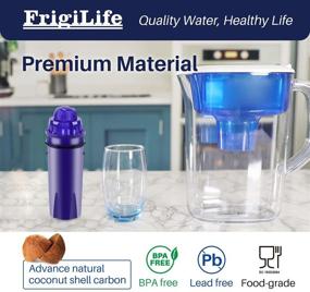 img 1 attached to 🚰 FrigiLife CRF-950Z 4PACK Water Filter Replacement | Compatible with PUR CRF950Z, DS-1800Z, PPT700W, CR-1100C, PPT711W, CR-6000C, PPT710W, PPF900Z | Suitable for PUR Pitchers & Dispensers