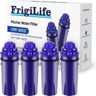 🚰 frigilife crf-950z 4pack water filter replacement | compatible with pur crf950z, ds-1800z, ppt700w, cr-1100c, ppt711w, cr-6000c, ppt710w, ppf900z | suitable for pur pitchers & dispensers logo