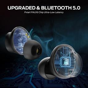 img 3 attached to 🎧 Повысьте качество звука с беспроводными наушниками Monster Bluetooth: наушники True Wireless с шумоподавлением, сенсорным управлением, беспроводной зарядкой, защитой IPX5 от воды и встроенным микрофоном.