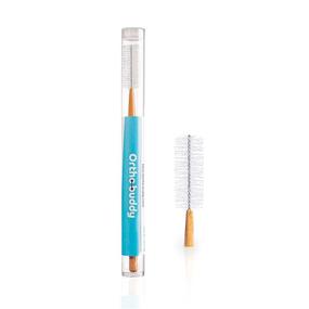 img 4 attached to 🦷 Ortho-Buddy Orthodontic Toothbrush: Ultra-soft Nylon Bristles with Birch Wood Handle for Braces (Teens & Adults)
