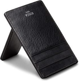 img 2 attached to 👛 Bosca Vitello Collection Deluxe Pocket Wallet: A Classy and Functional Essential