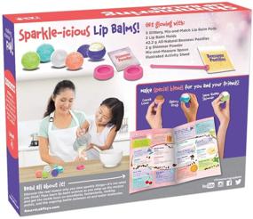 img 3 attached to 💄 SmartLab Toys Shimmering Lip Balm - 21-Piece Kit with 20 Recipes and 5 Lip Balm Pods