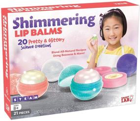 img 4 attached to 💄 SmartLab Toys Shimmering Lip Balm - 21-Piece Kit with 20 Recipes and 5 Lip Balm Pods