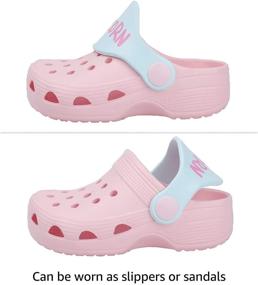 img 2 attached to Kids' Pink Unicorn Swimming Slippers U621CDLKDDDX01 – Size 165 Boys' Shoes