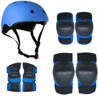 🛹 lixada 7 in 1 full protection gear set for kids - skateboard skate helmet and pad set with knee pads, elbow pads, and wrist pads for youth outdoor sports, bmx, skateboarding, biking, and roller skating logo