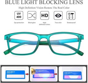 img 2 attached to 👓 Protect Your Kids' Eyes with TR90 Unbreakable Frame: Blue Light Blocking Computer Glasses for Ages 5-13