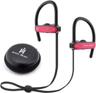 наушники bluetooth беспроводные наушники с микрофоном - joyful heart jh900 водонепроницаемая спортивная гарнитура логотип