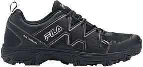 img 3 attached to Fila Peake Running Shoes Black Men's Shoes for Athletic