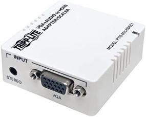 img 4 attached to 🔌 Tripp Lite VGA в HDMI конвертер/скейлер с аудио, белый - P116-000-HDSC1: идеальное решение для улучшенной интеграции видео и аудио.