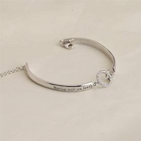 img 2 attached to Zuo Bao Daughter-in-Law Bracelet: A Family Bonded by Marriage, Love Bonded as My Daughter - Stepdaughter Jewelry