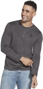 img 4 attached to Skechers GOKNIT Henley Heather Charcoal