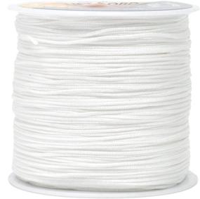 img 3 attached to 🪔 High-Quality Mandala Crafts Blinds String: Durable Braided Nylon Lift Cord Replacement for RVs, Windows, Shades, and Rollers – (0.8mm, White)