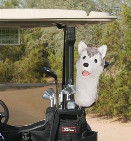 img 1 attached to 🐾 Daphne's Husky Golf Club Headcovers