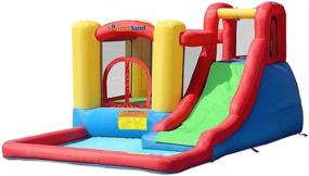 img 4 attached to 🏠 Bounceland Splash Bounce House Inflatable Bouncer