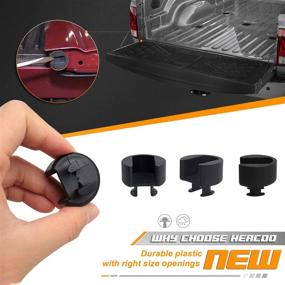 img 3 attached to 🔧 HERCOO Втулки задней двери Левые и Правые Вставки задней двери для Dodge Ram 1500 2500 3500, Ranger - Набор из 2