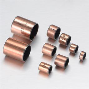 img 1 attached to Uxcell Bearing Подшипники Обернутые втулки