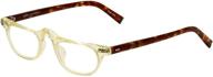 stylish reading glasses for men: john varvatos v804 rectangular frames logo