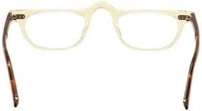 img 1 attached to Stylish Reading Glasses for Men: John Varvatos V804 Rectangular Frames