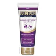 🤩 age defense smoothing concentrate skin therapy lotion - gold bond ultimate crepe corrector 8 oz logo