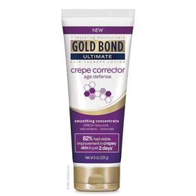 img 4 attached to 🤩 Age Defense Smoothing Concentrate Skin Therapy Lotion - Gold Bond Ultimate Crepe Corrector 8 oz