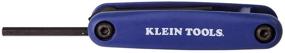 img 1 attached to Набор шестигранных ключей Klein Tools 70573 Grip-It 12 - дюймовая/метрическая, синий, 6 дюймов - Улучшенный SEO