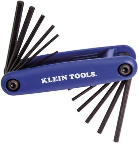 img 4 attached to Набор шестигранных ключей Klein Tools 70573 Grip-It 12 - дюймовая/метрическая, синий, 6 дюймов - Улучшенный SEO