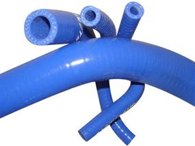 img 1 attached to 🔵 Blue Silicone Radiator Hose Kit for Honda Civic 1988-1991 - Mishimoto MMHOSE-CIV-88BL