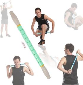 img 4 attached to 🌟 Gurin Massage Roller: Enhance Muscle Flexibility, Strength, and Recovery – Targets Knots, Trigger Points, Sports Injuries, and Pain