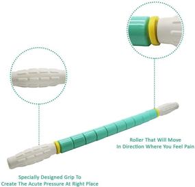 img 3 attached to 🌟 Gurin Massage Roller: Enhance Muscle Flexibility, Strength, and Recovery – Targets Knots, Trigger Points, Sports Injuries, and Pain