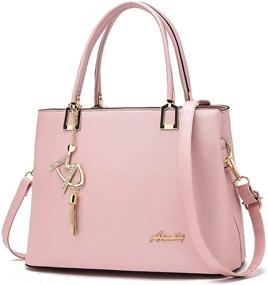 img 4 attached to Womens Handbags Shoulder Designer Satchel Women's Handbags & Wallets and Totes