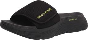 img 4 attached to 👞 Skechers Men's Max Cushioning Slide Sandals