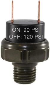 img 4 attached to 🚂 High-Quality CompStudio Air Pressure Switch for Train/Air Horn - Mount Type, 90-120 PSI, Thread 1/4" NPT, 12V/24V