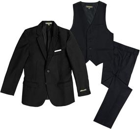 img 3 attached to 👔 Stylish and Smart: Spring Notion Boys Slim 3 Piece Boys' Clothing, Suits & Sport Coats