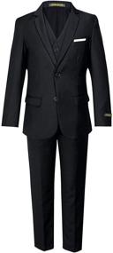 img 4 attached to 👔 Stylish and Smart: Spring Notion Boys Slim 3 Piece Boys' Clothing, Suits & Sport Coats