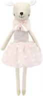 🎀 monami mon ami ballerina doll: exquisite dress &amp; shawl, perfect gift for little girls, toddlers, pre-school kids - pink, 17 logo