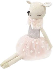 img 1 attached to 🎀 Monami Mon Ami Ballerina Doll: Exquisite Dress &amp; Shawl, Perfect Gift for Little Girls, Toddlers, Pre-School Kids - Pink, 17