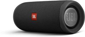 img 1 attached to 🔊 Renewed JBL Flip 5 Wireless Bluetooth Speaker with iPX7 Waterproof Rating and 3.0 Fast 10W Qi Dashboard Power Mat