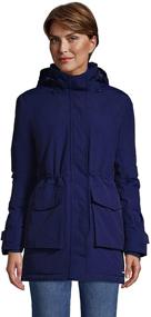 img 4 attached to Lands End Womens Squall Insulated Women's Clothing