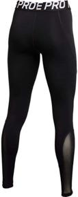 img 1 attached to Stay Comfortable and Stylish with Nike Women's Pro Crops Tights