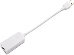 img 3 attached to 🔌 Cable Matters USB to Ethernet Adapter: High-Speed 10/100 Mbps Network Support in White