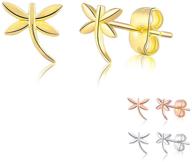 hypoallergenic dragonfly earrings | sensitive jewelry for girls | jewelry accessories logo